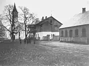 Pilica church and manse