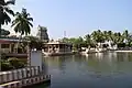 The temple and its pond