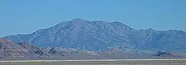 A photo of Pilot Peak, the highest point in the range