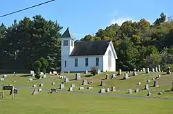 Pine Bank Methodist Church on Toms Run Road