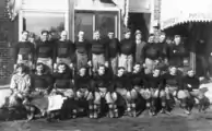 The football team of 1915