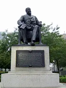 Hazen S. Pingree (1903), Grand Circus Park, Detroit, Michigan.