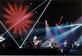 Pink Floyd at the A Momentary Lapse of Reason Tour