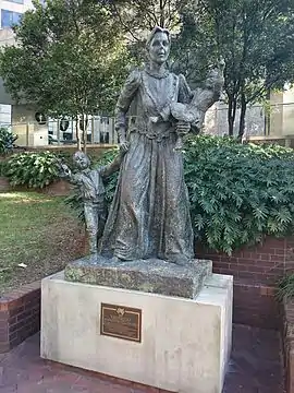 Pioneer Women's Memorial in Jessie Street Garden