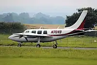 Piper PA-60-600 Aerostar, built in 1977