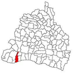 Location in Dolj County