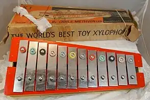 Diatonic Pixiphone, a brand of glockenspiel