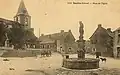 Place de la Mayade, in Royere, in 1131