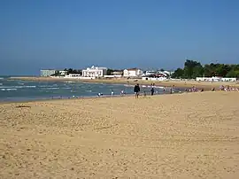 The beach at La Tranche-sur-Mer