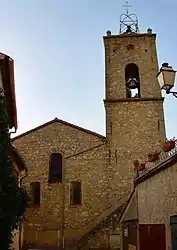 The church of Saint-Martin, in Le Plan-de-la-Tour