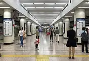 Line 2 platform (August 2018)