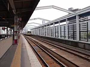 Platform of Tottori st