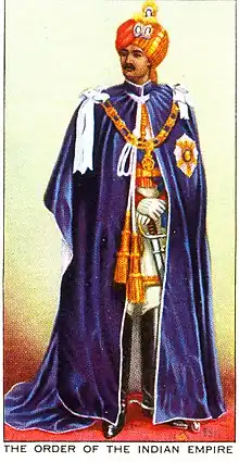 Order of the Indian Empire from Player's Coronation Series, 1937