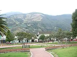 Chitagá's main square