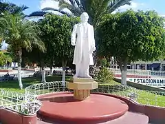 Monument to Miguel Hidalgo.