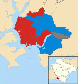 2018 results map