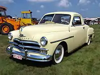 1950 Plymouth De Luxe Three Passenger Coupe