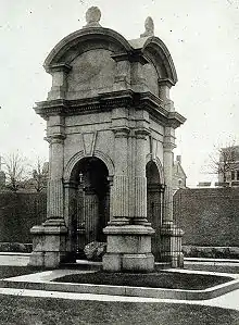 Plymouth Rock canopy, 1867 (replaced in 1920)