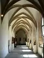 Cloister with exposition of Church Art Museum