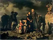 Grieving after the Tartar raid, Lviv National Art Gallery