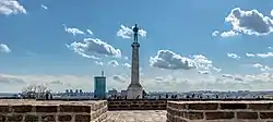 Statue and Ušće