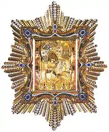 Icon of the Most Holy Theotokos "Pochaev".