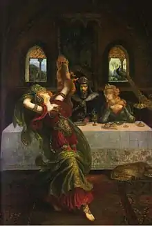 Dance of Salome. Oil on canvas, 1898.