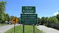 Point Pleasant community sign