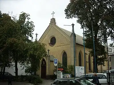 View from Śniadeckich street