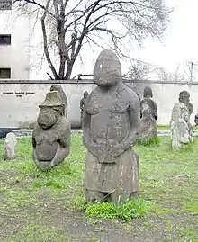 Cuman prairie art, as exhibited in Dnipro