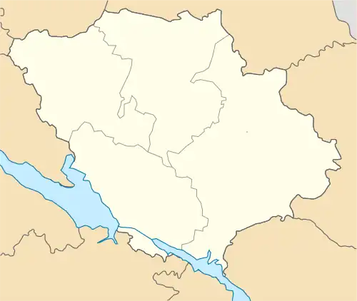 Andriivka is located in Poltava Oblast