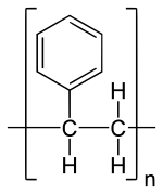 Repeating unit of PS polymer chain