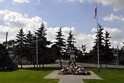 Monument to Poland's independence from 1930 in Olszewnica Stara