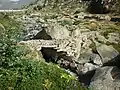 A bridge on the GR 10 across the Ruisseau de Bassiès at 1590m