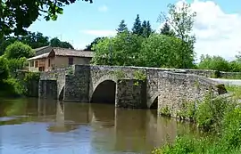 The Gothic Bridge in Saint-Ouen-sur-Gartempe