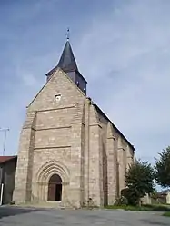 The church of Saint-Blaise, in Pontarion