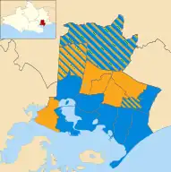 2003 results map