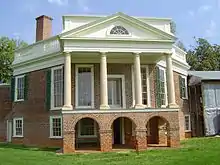 Poplar Forest, designed by Thomas Jefferson