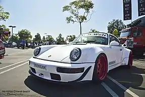 RWB Hoonigan, based on a Porsche 964 and built for Brian Scotto, the co-founder of Hoonigan.