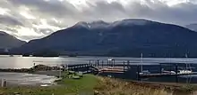 Port Alice looking out to Neurotsos Inlet - Photo taken in November 2020