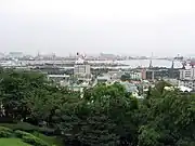 View of the port of Incheon from the park (2006)