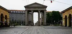 The Porta Ticinese city gate