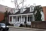 The Bishop Portier House on Conti Street.