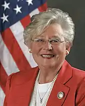 Image 24Republican Kay Ivey is the governor of Alabama as of 2021. (from Alabama)