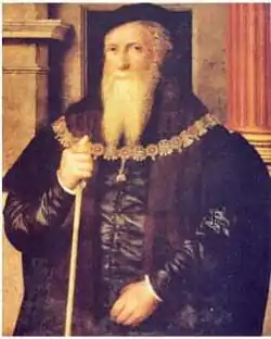 Portrait of Sir Anthony Wingfield, c. 1550