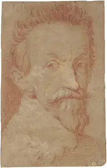 Drawing for the portrait (sold by Sotheby's)