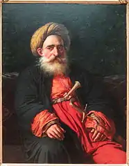 Portrait of the Katchef Dahouth, Christian Mameluke, 1804, Art Institute of Chicago