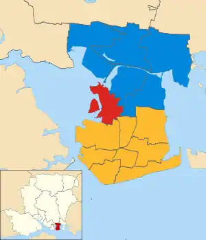 2004 results map