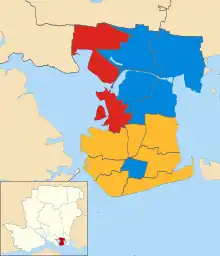 2007 results map