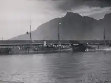 São Gabriel visiting Capetown on her circumnavigation voyage